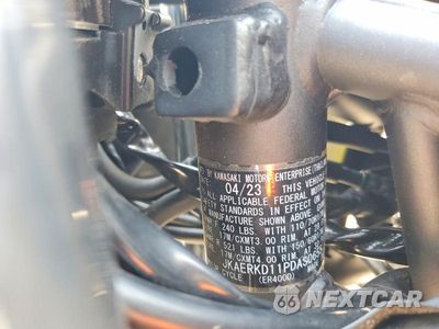 Zdjęcie 9 z 9 samochodu: 2023 KAWASAKI ER400 D VIN:JKAERKD11PDAS0655 - miniatura
