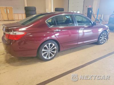 Trzecie zdjęcie samochodu z tyłu: 2013 HONDA ACCORD SPORT VIN:1HGCR2F56DA224666 - miniatura