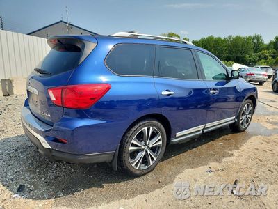 Trzecie zdjęcie samochodu z tyłu: 2018 NISSAN PATHFINDER S VIN:5N1DR2MN4JC608799 - miniatura