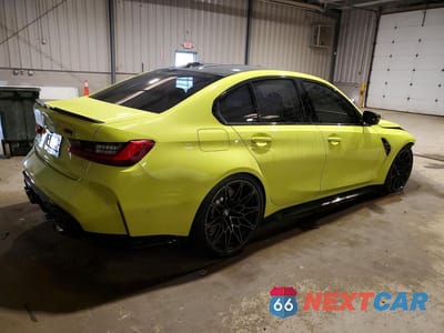 Trzecie zdjęcie samochodu z tyłu: 2023 BMW M3 COMPETITION VIN:WBS43AY00PFP98454 - miniatura