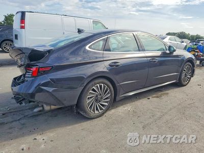Trzecie zdjęcie samochodu z tyłu: 2024 HYUNDAI SONATA HYBRID SEL VIN:KMHL34JJXRA089226 - miniatura