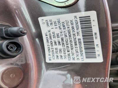 Zdjęcie 13 z 13 samochodu: 2015 HONDA CIVIC EXL VIN:2HGFB2F92FH508708 - miniatura