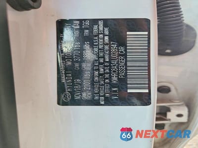 Zdjęcie 13 z 13 samochodu: 2020 HYUNDAI VENUE SEL VIN:KMHRC8A34LU028947 - miniatura