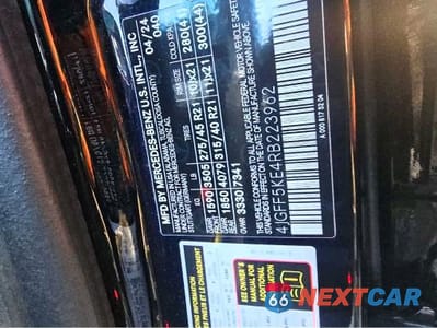 Zdjęcie 10 z 10 samochodu: 2024 MERCEDES-BENZ GLS 450 4MATIC VIN:4JGFF5KE4RB223962 - miniatura