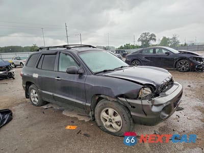 Czwarte zdjęcie samochodu z boku: 2005 HYUNDAI SANTA FE GLS VIN:KM8SC73E75U866872 - miniatura