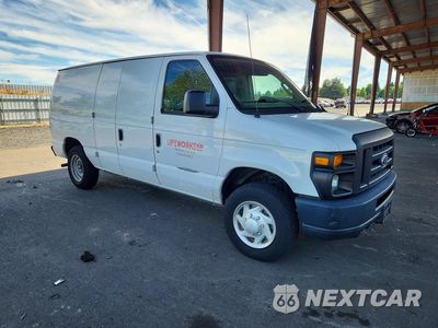 Czwarte zdjęcie samochodu z boku: 2014 FORD ECONOLINE E150 VAN VIN:1FTNE1EWXEDA35042 - miniatura