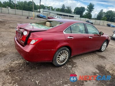 Trzecie zdjęcie samochodu z tyłu: 2009 LEXUS ES 350 VIN:JTHBJ46G792308333 - miniatura