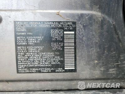 Zdjęcie 12 z 12 samochodu: 2015 NISSAN ROGUE S VIN:KNMAT2MT3FP582400 - miniatura