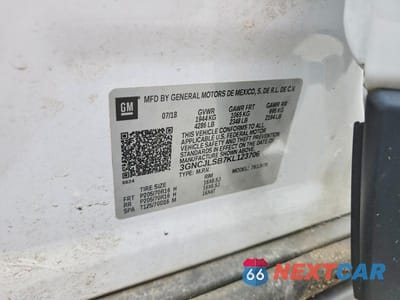 Zdjęcie 13 z 13 samochodu: 2019 CHEVROLET TRAX 1LT VIN:3GNCJLSB7KL123706 - miniatura