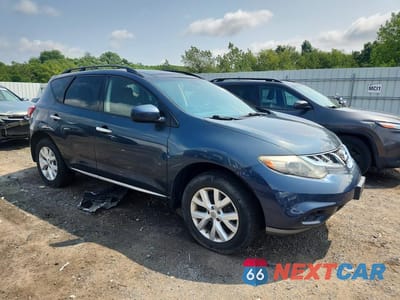 Czwarte zdjęcie samochodu z boku: 2014 NISSAN MURANO SL VIN:JN8AZ1MWXEW508371 - miniatura