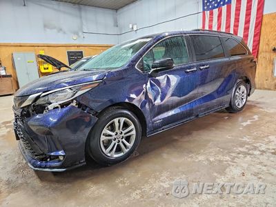 2021 TOYOTA SIENNA XSE 5TDXSKFC6MS014946 - główne zdjęcie licytacji z USA - miniatura