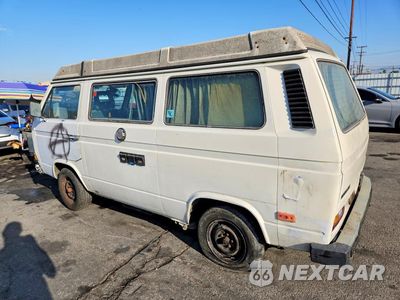 Drugie zdjęcie samochodu z przodu: 1982 VOLKSWAGEN VANAGON CAMPMOBILE VIN:WV2ZG0252CH033312 - miniatura