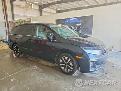 Czwarte zdjęcie samochodu z boku: 2025 HONDA ODYSSEY EXL VIN:5FNRL6H65SB088381 - miniatura