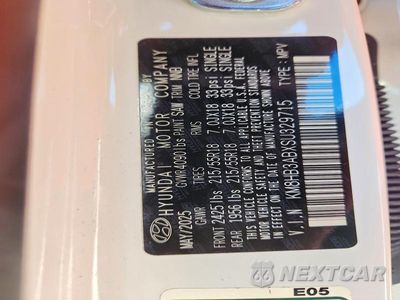 Zdjęcie 13 z 13 samochodu: 2025 HYUNDAI KONA SEL VIN:KM8HB3ABXSU329715 - miniatura