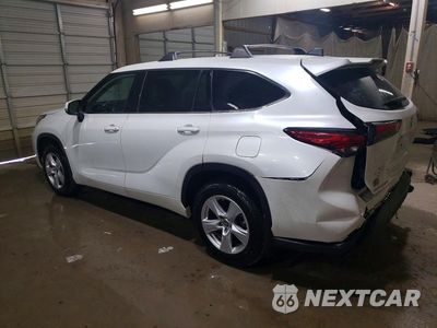 Drugie zdjęcie samochodu z przodu: 2022 TOYOTA HIGHLANDER L VIN:5TDCZRAH8NS094788 - miniatura