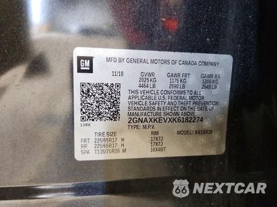 Zdjęcie 13 z 13 samochodu: 2019 CHEVROLET EQUINOX LT VIN:2GNAXKEVXK6182274 - miniatura