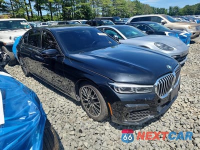 Czwarte zdjęcie samochodu z boku: 2020 BMW 740 XI VIN:WBA7T4C01LCE00841 - miniatura