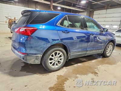 Trzecie zdjęcie samochodu z tyłu: 2019 CHEVROLET EQUINOX LT VIN:3GNAXUEV9KL305263 - miniatura