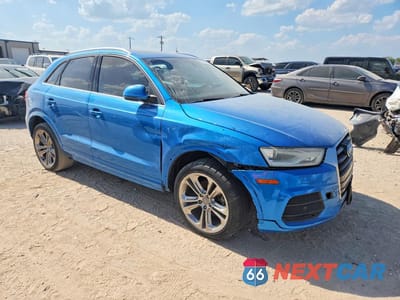 Czwarte zdjęcie samochodu z boku: 2016 AUDI Q3 PREMIUM PLUS VIN:WA1BFCFS6GR008962 - miniatura