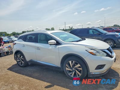 Czwarte zdjęcie samochodu z boku: 2015 NISSAN MURANO PLATINUM VIN:5N1AZ2MH4FN239046 - miniatura