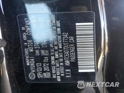 Zdjęcie 12 z 12 samochodu: 2013 HYUNDAI VELOSTER BASE VIN:KMHTC6AD7DU177342 - miniatura