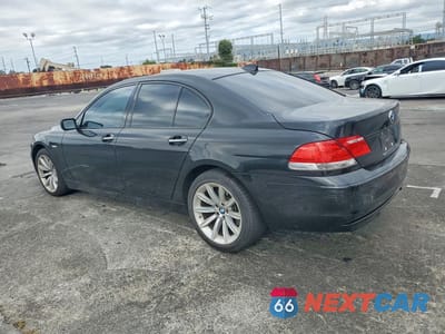 Drugie zdjęcie samochodu z przodu: 2007 BMW 750 I VIN:WBAHL83587DT09845 - miniatura