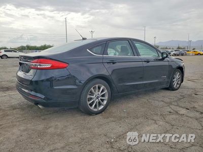 Trzecie zdjęcie samochodu z tyłu: 2017 FORD FUSION SE HYBRID VIN:3FA6P0LU4HR313798 - miniatura