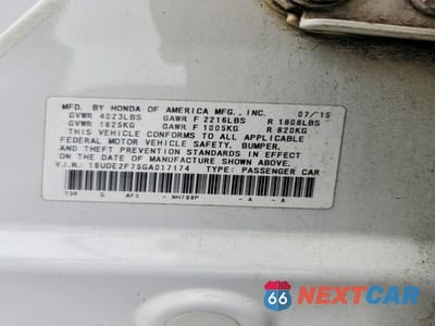 Zdjęcie 12 z 12 samochodu: 2016 ACURA ILX PREMIUM VIN:19UDE2F75GA017174 - miniatura