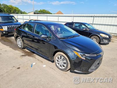 Czwarte zdjęcie samochodu z boku: 2020 TOYOTA COROLLA LE VIN:5YFEPRAE9LP032553 - miniatura