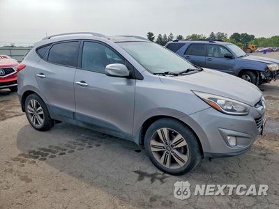 Czwarte zdjęcie samochodu z boku: 2014 HYUNDAI TUCSON LIMITED VIN:KM8JU3AGXEU877662 - miniatura
