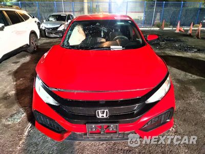 Piąte zdjęcie samochodu w środku: 2019 HONDA CIVIC LX VIN:SHHFK7H3XKU421268 - miniatura