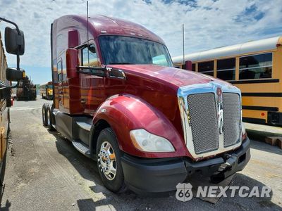 Czwarte zdjęcie samochodu z boku: 2016 KENWORTH T680 SEMI TRUCK VIN:1XKYDP9X8GJ495251 - miniatura