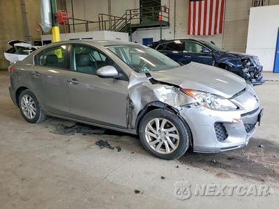 Czwarte zdjęcie samochodu z boku: 2012 MAZDA 3 I VIN:JM1BL1V71C1595659 - miniatura
