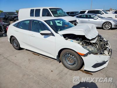 Czwarte zdjęcie samochodu z boku: 2016 HONDA CIVIC LX VIN:19XFC2F5XGE034061 - miniatura