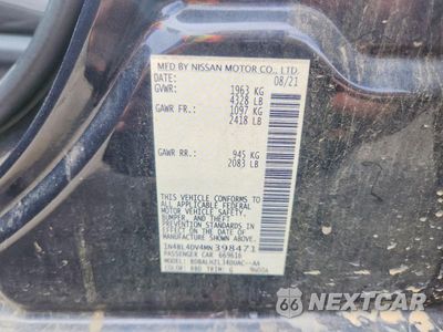 Zdjęcie 12 z 12 samochodu: 2021 NISSAN ALTIMA SV VIN:1N4BL4DV4MN398471 - miniatura