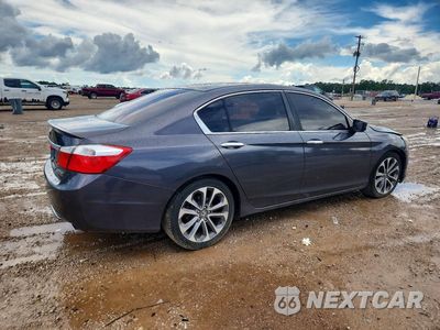 Trzecie zdjęcie samochodu z tyłu: 2015 HONDA ACCORD SPORT VIN:1HGCR2F54FA121328 - miniatura