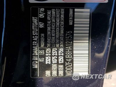 Zdjęcie 12 z 12 samochodu: 2017 MERCEDES-BENZ E 300 VIN:WDDZF4JB8HA121576 - miniatura