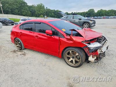 Czwarte zdjęcie samochodu z boku: 2015 HONDA CIVIC SI VIN:2HGFB6E58FH701872 - miniatura