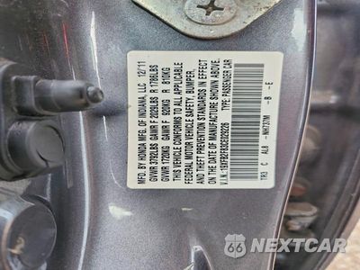 Zdjęcie 12 z 12 samochodu: 2012 HONDA CIVIC EX VIN:19XFB2F83CE029226 - miniatura