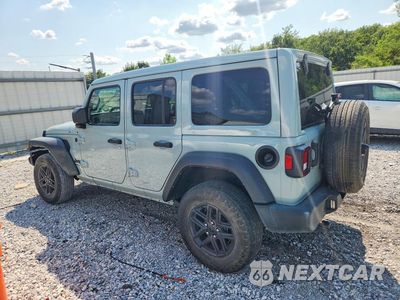 Drugie zdjęcie samochodu z przodu: 2024 JEEP WRANGLER SPORT VIN:1C4PJXDN7RW306939 - miniatura
