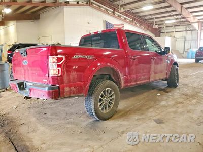 Trzecie zdjęcie samochodu z tyłu: 2019 FORD F150 SUPERCREW VIN:1FTEW1EP9KFB61625 - miniatura