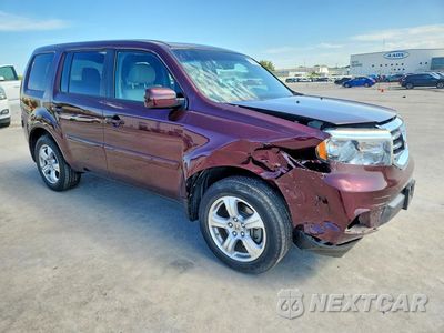 Czwarte zdjęcie samochodu z boku: 2012 HONDA PILOT EXL VIN:5FNYF4H50CB071052 - miniatura