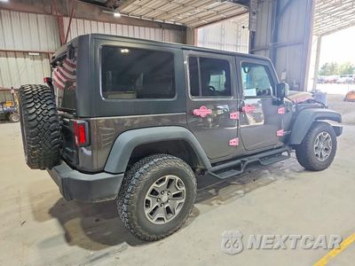 Trzecie zdjęcie samochodu z tyłu: 2016 JEEP WRANGLER UNLIMITED RUBICON VIN:1C4HJWFG6GL254697 - miniatura