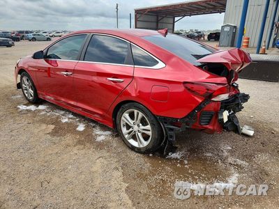 Drugie zdjęcie samochodu z przodu: 2018 HYUNDAI SONATA SEL VIN:5NPE34AF0JH654928 - miniatura