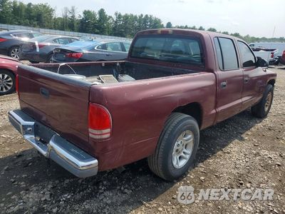 Trzecie zdjęcie samochodu z tyłu: 2001 DODGE DAKOTA QUAD VIN:1B7GL2AN61S107071 - miniatura