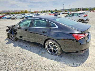 Drugie zdjęcie samochodu z przodu: 2020 CHEVROLET MALIBU LT VIN:1G1ZD5ST3LF105447 - miniatura