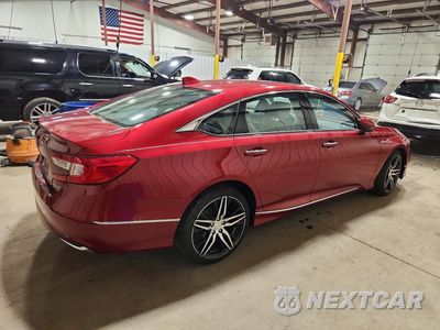 Trzecie zdjęcie samochodu z tyłu: 2022 HONDA ACCORD TOURING HYBRID VIN:1HGCV3F99NA011426 - miniatura