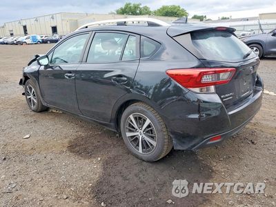 Drugie zdjęcie samochodu z przodu: 2021 SUBARU IMPREZA PREMIUM VIN:4S3GTAV6XM3701304 - miniatura