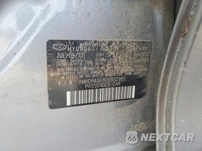 Zdjęcie 12 z 12 samochodu: 2013 HYUNDAI ELANTRA GLS VIN:KMHDH4AE8DU932985 - miniatura