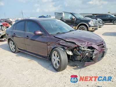 Czwarte zdjęcie samochodu z boku: 2008 MAZDA 3 S VIN:JM1BK323081867058 - miniatura